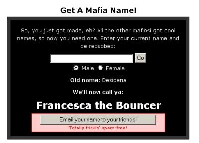 mafia name